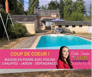 maison en pierres à la vente -   28220  CLOYES LES TROIS RIVIERES, surface 139 m2 vente maison en pierres - UBI431498267